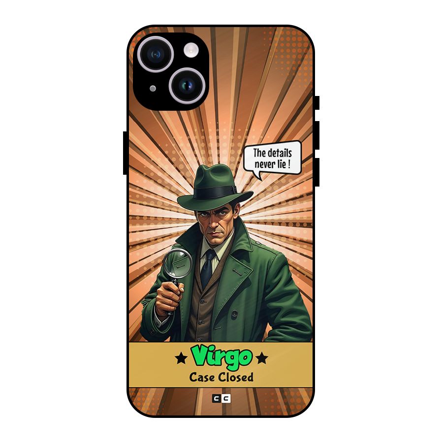Detective Virgo Metal Back Case for iPhone 14 Plus