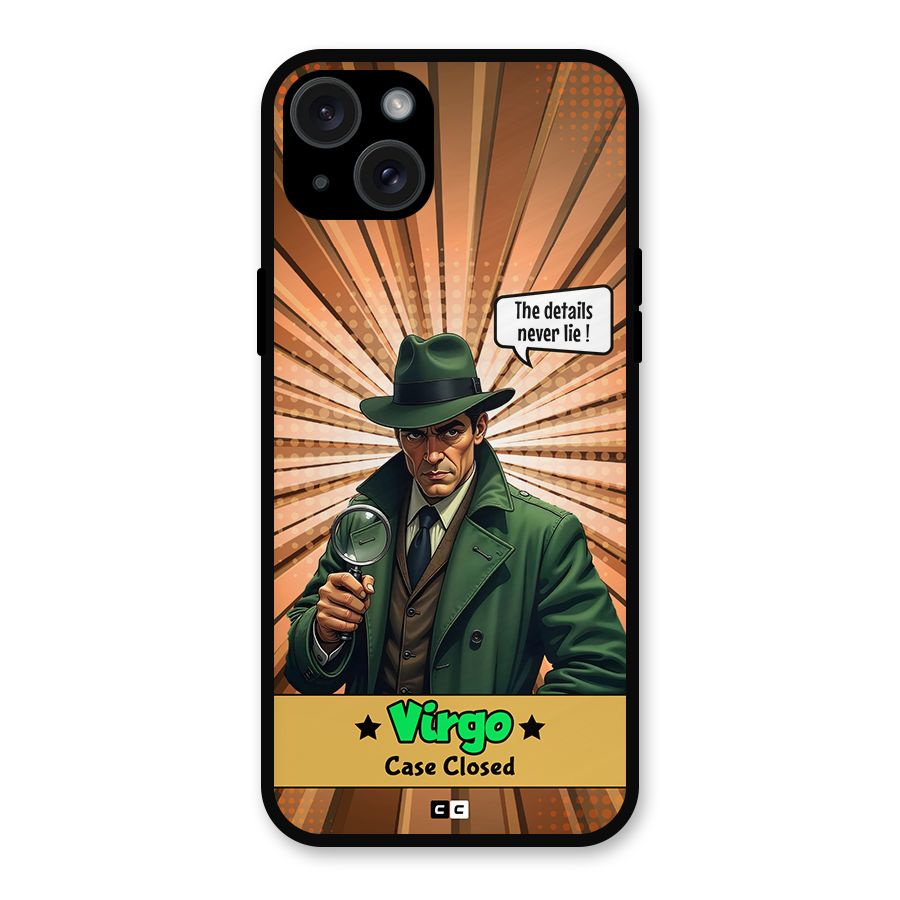 Detective Virgo Metal Back Case for iPhone 15 Plus