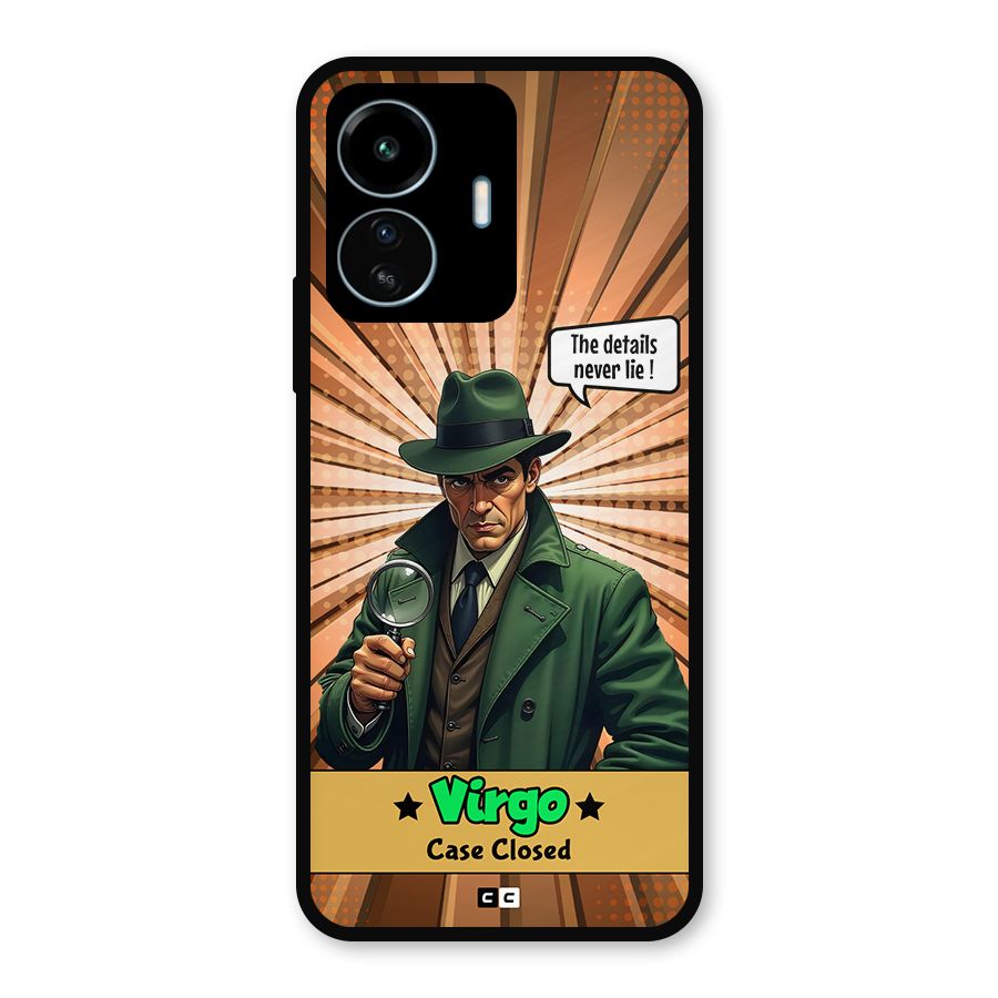 Detective Virgo Metal Back Case for vivo iQOO Z6 Lite 5G