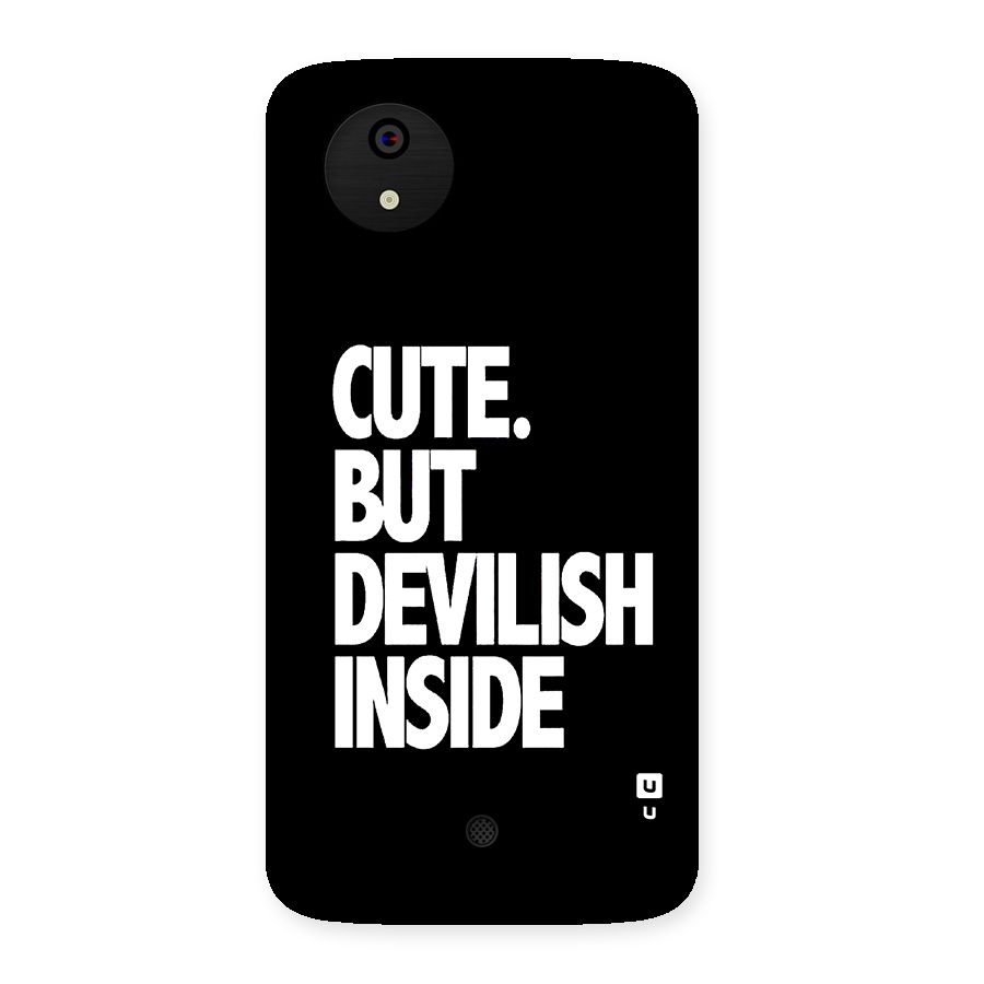Devil Inside Back Case for Canvas A1  AQ4501