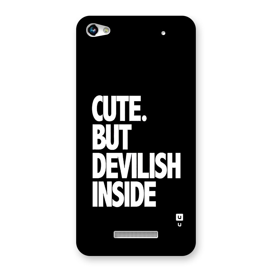 Devil Inside Back Case for Canvas Hue 2 A316