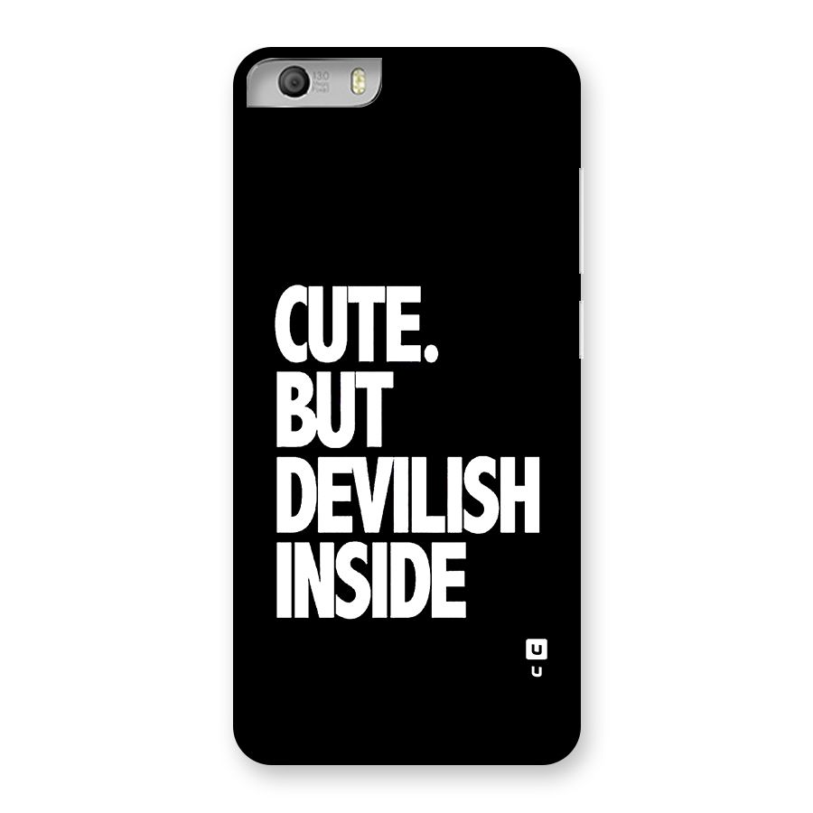Devil Inside Back Case for Canvas Knight 2