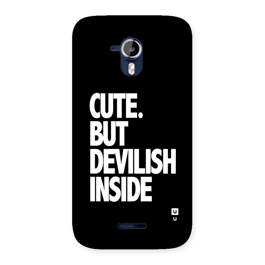Devil Inside Back Case for Canvas Magnus A117
