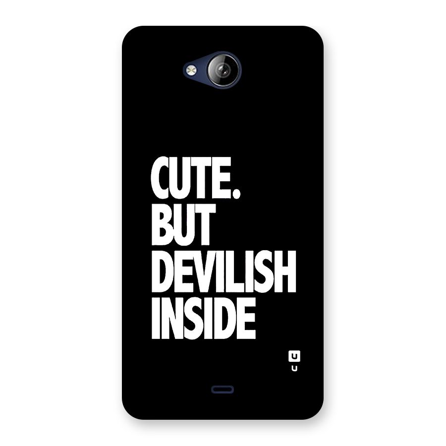 Devil Inside Back Case for Canvas Play Q355