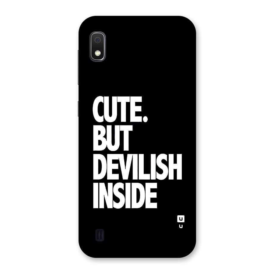 Devil Inside Back Case for Galaxy A10