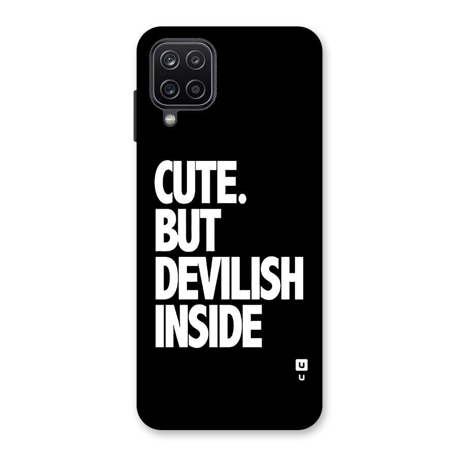 Devil Inside Back Case for Galaxy A12
