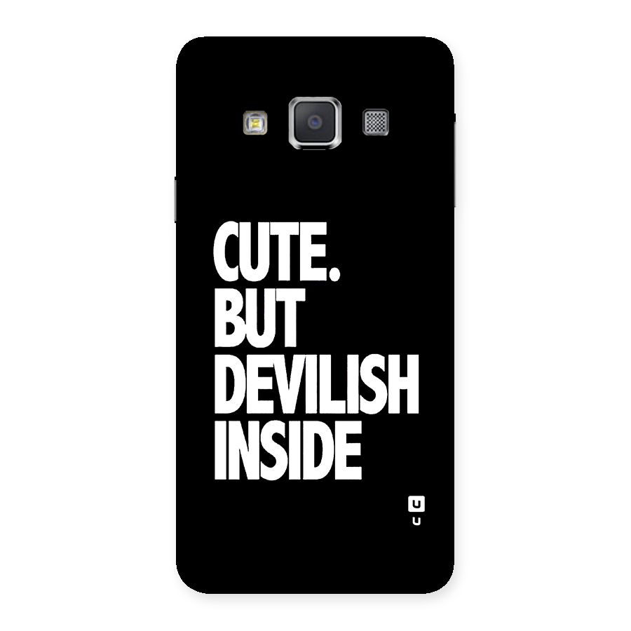 Devil Inside Back Case for Galaxy A3