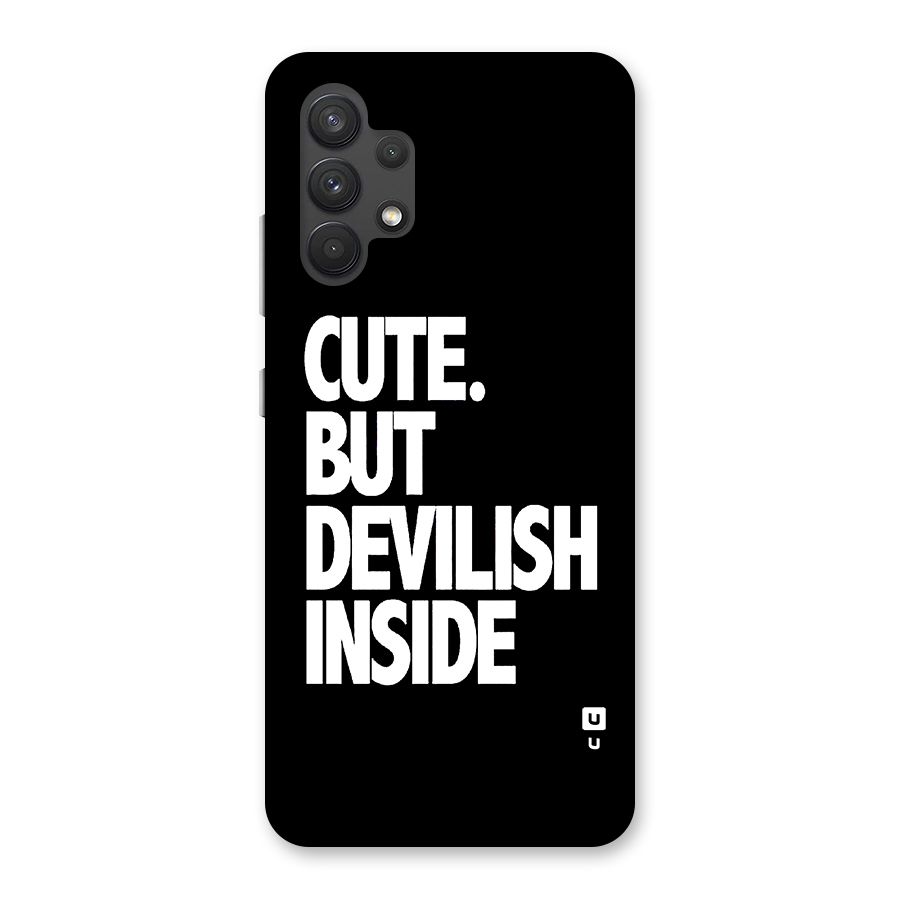 Devil Inside Back Case for Galaxy A32