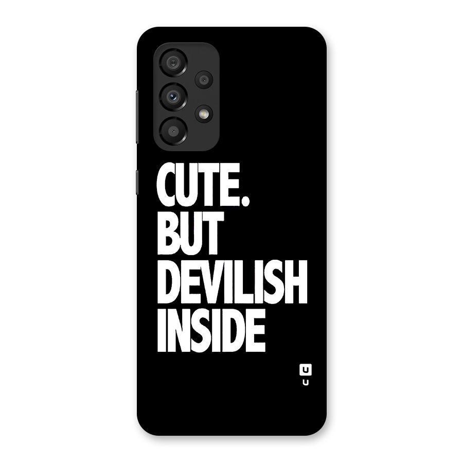Devil Inside Back Case for Galaxy A33 5G