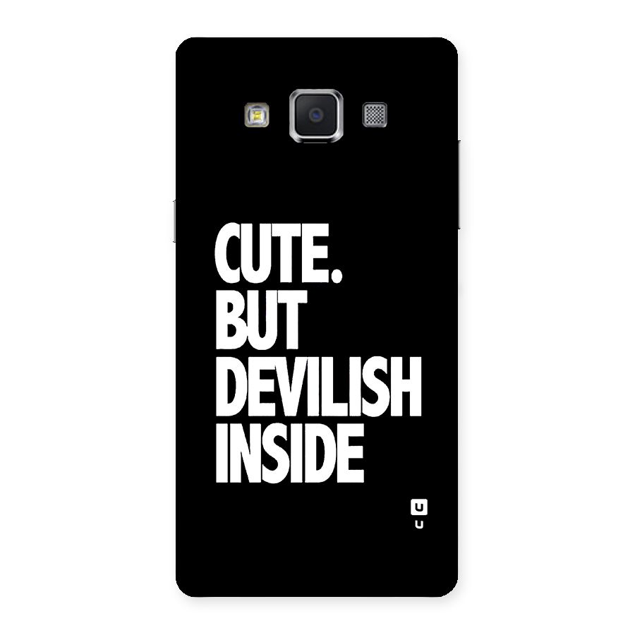 Devil Inside Back Case for Galaxy A5
