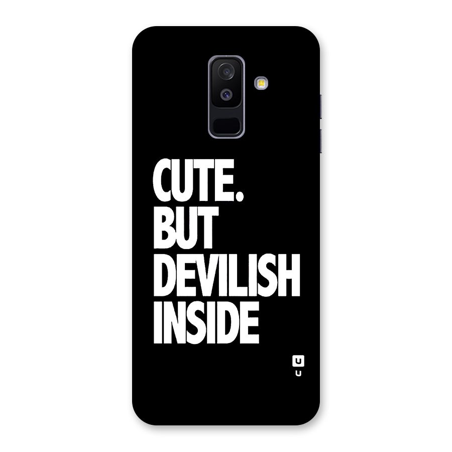 Devil Inside Back Case for Galaxy A6 Plus