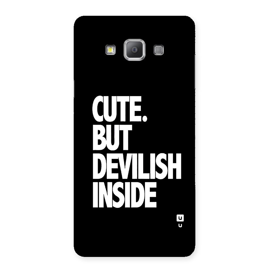 Devil Inside Back Case for Galaxy A7