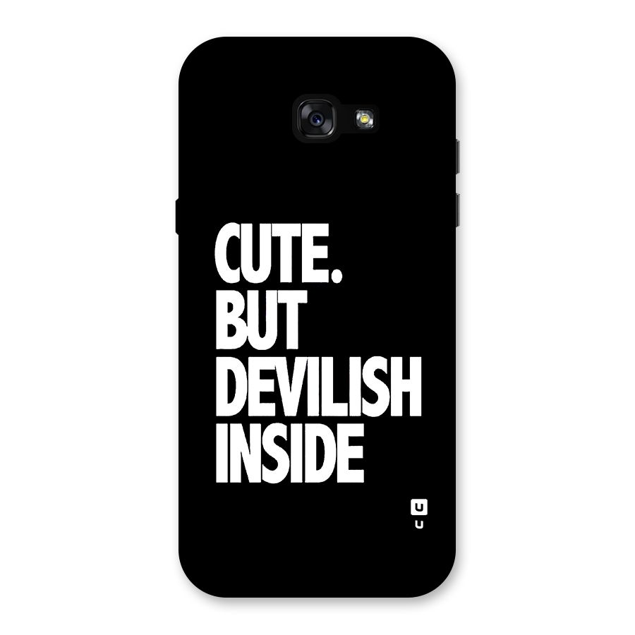 Devil Inside Back Case for Galaxy A7 (2017)
