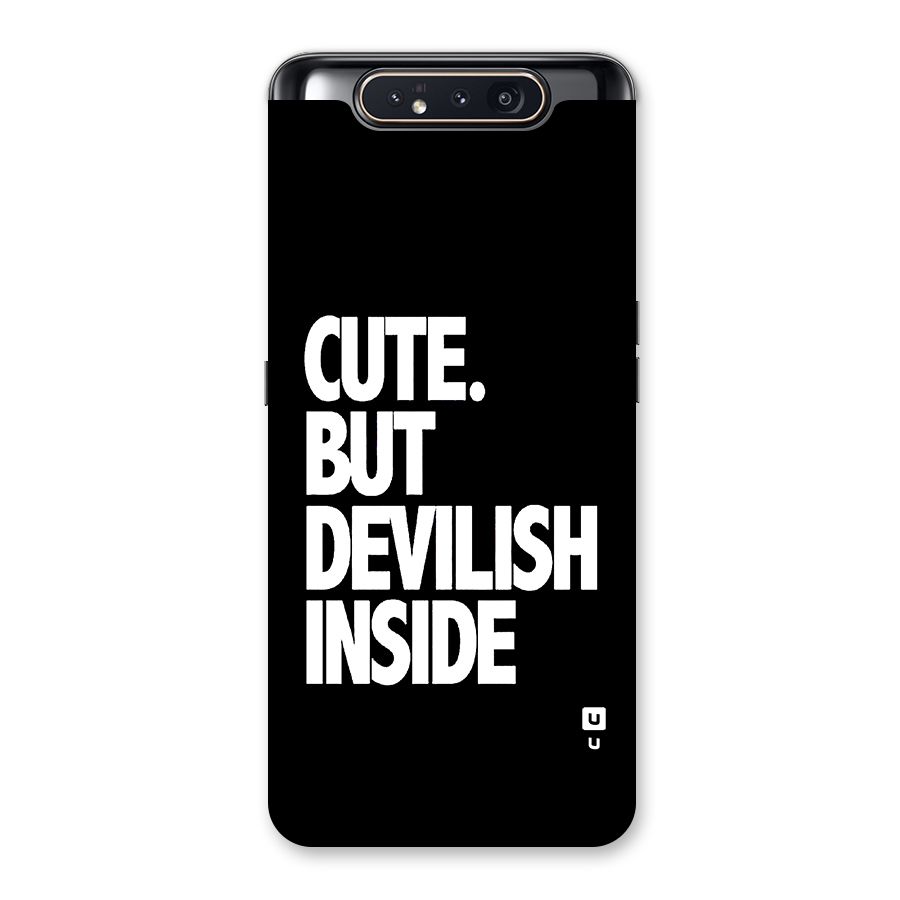 Devil Inside Back Case for Galaxy A80