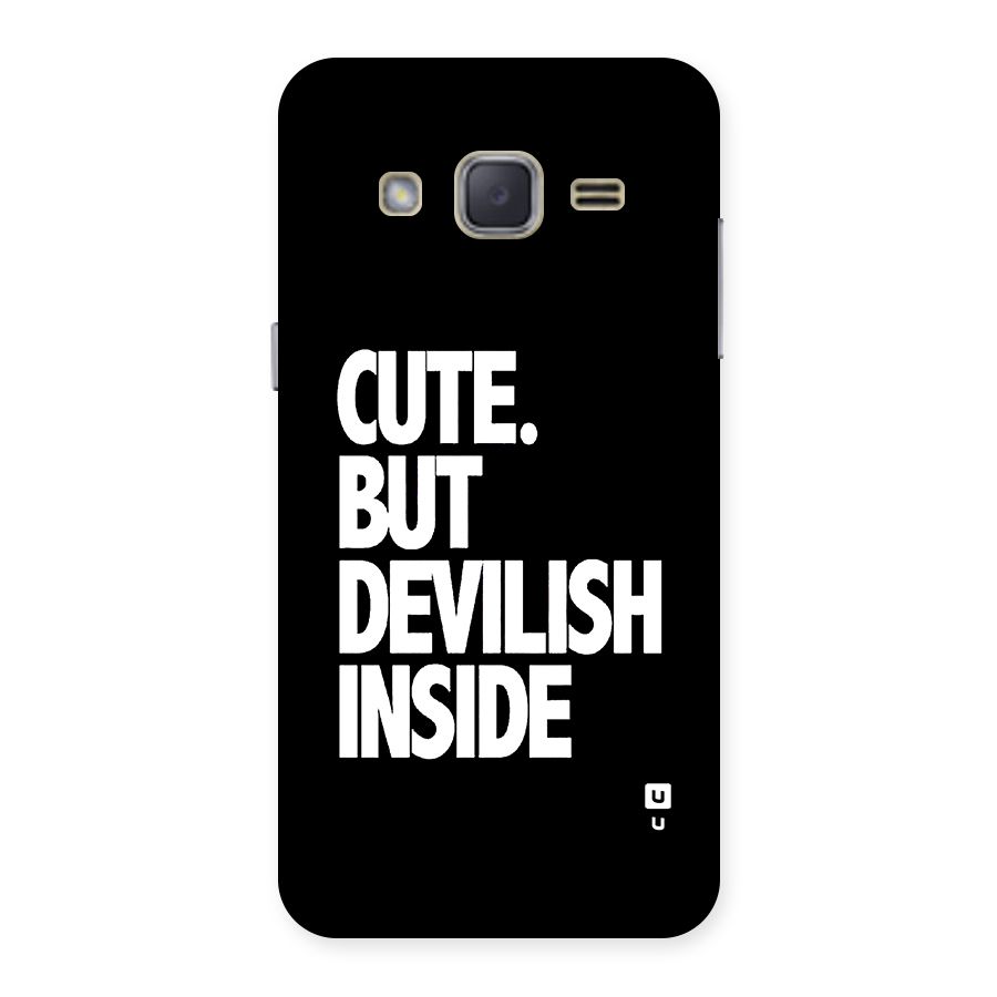 Devil Inside Back Case for Galaxy J2
