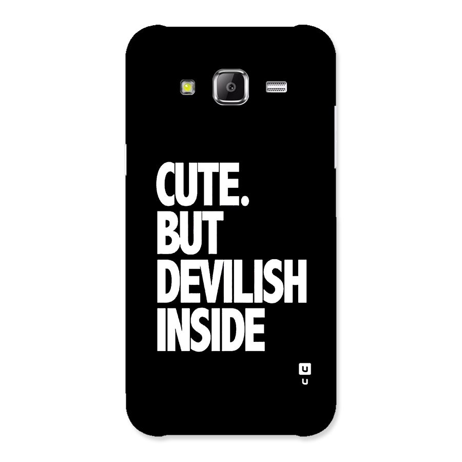 Devil Inside Back Case for Galaxy J2 Prime