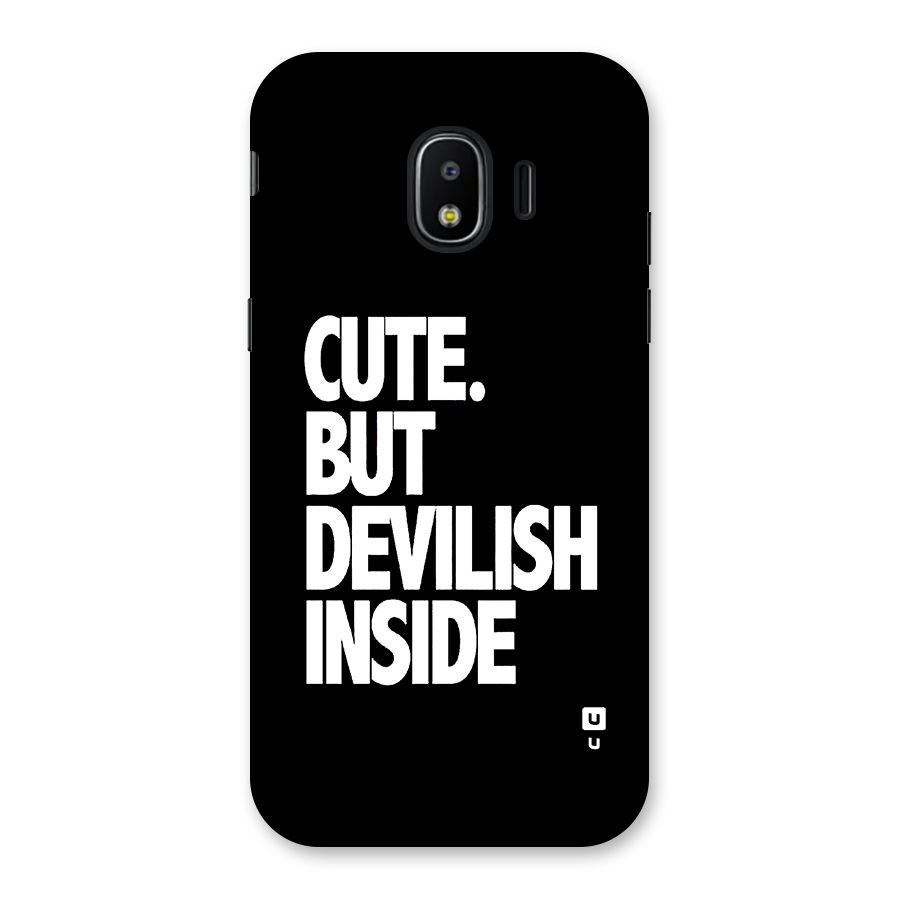 Devil Inside Back Case for Galaxy J2 Pro 2018