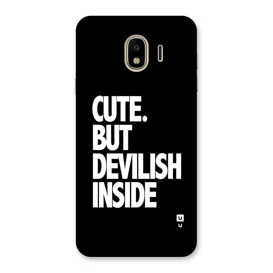Devil Inside Back Case for Galaxy J4