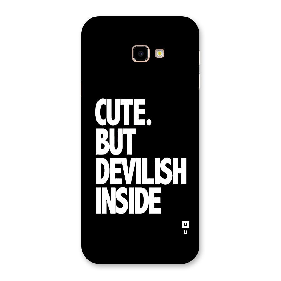 Devil Inside Back Case for Galaxy J4 Plus