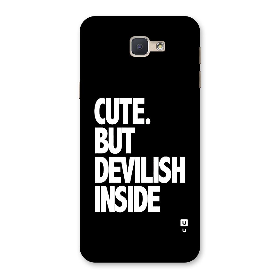 Devil Inside Back Case for Galaxy J5 Prime