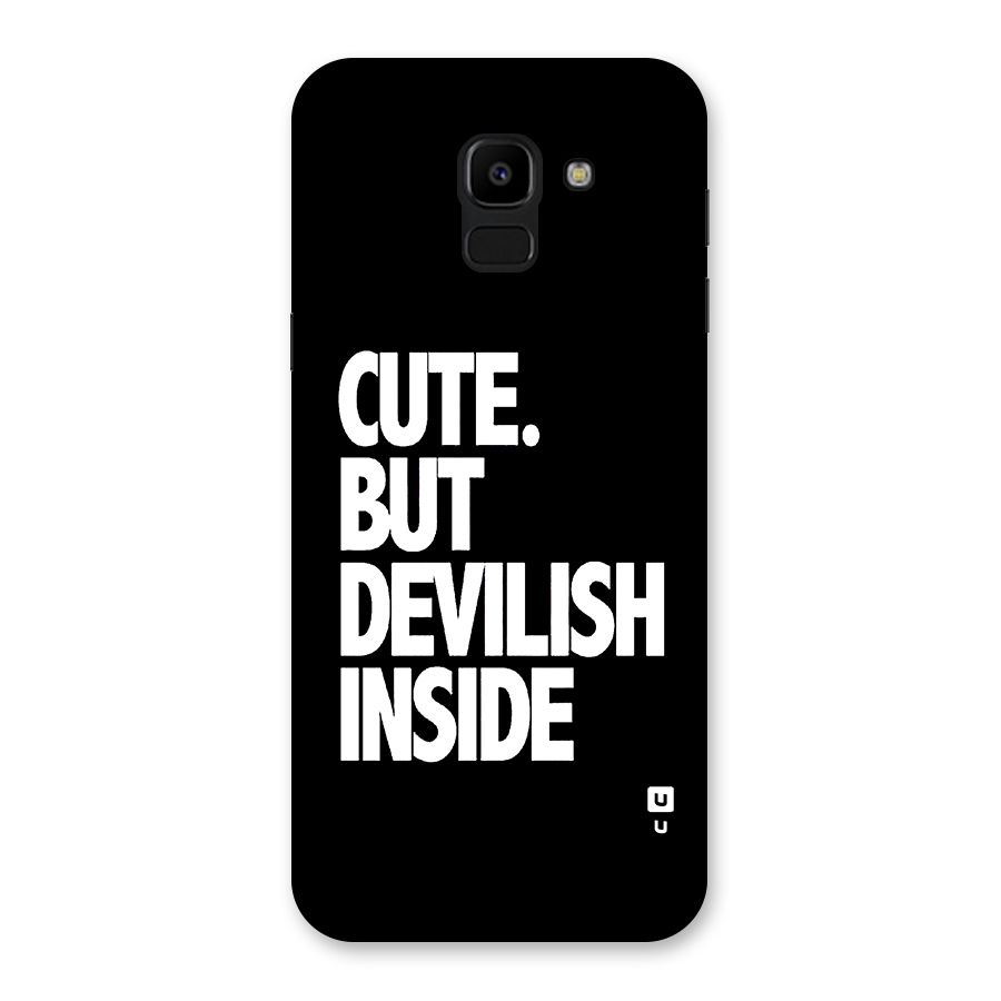 Devil Inside Back Case for Galaxy J6