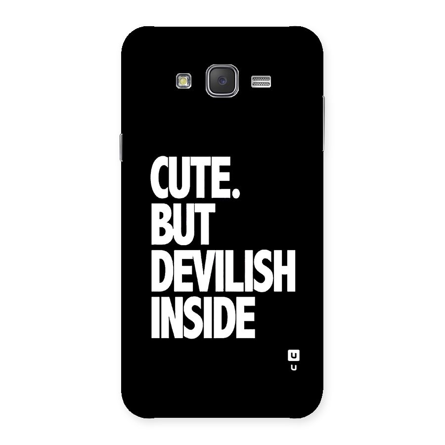 Devil Inside Back Case for Galaxy J7