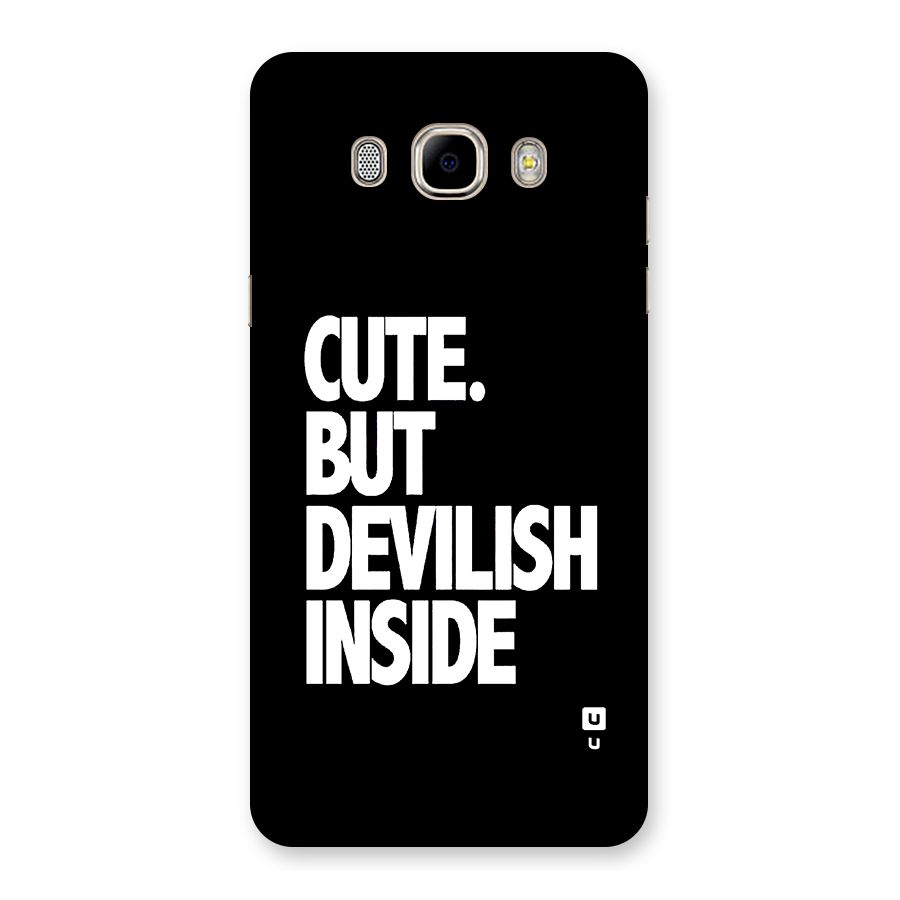 Devil Inside Back Case for Galaxy J7 2016