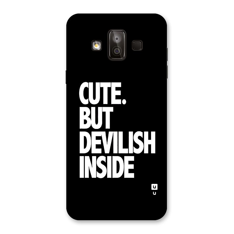 Devil Inside Back Case for Galaxy J7 Duo