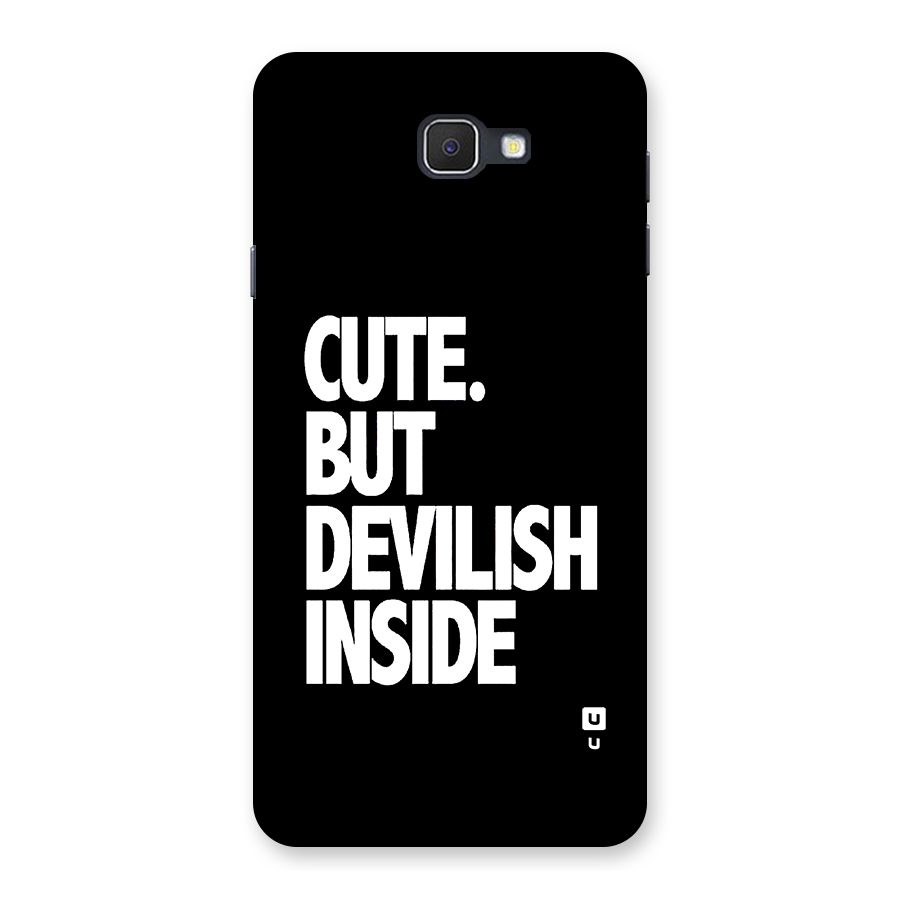 Devil Inside Back Case for Galaxy J7 Prime