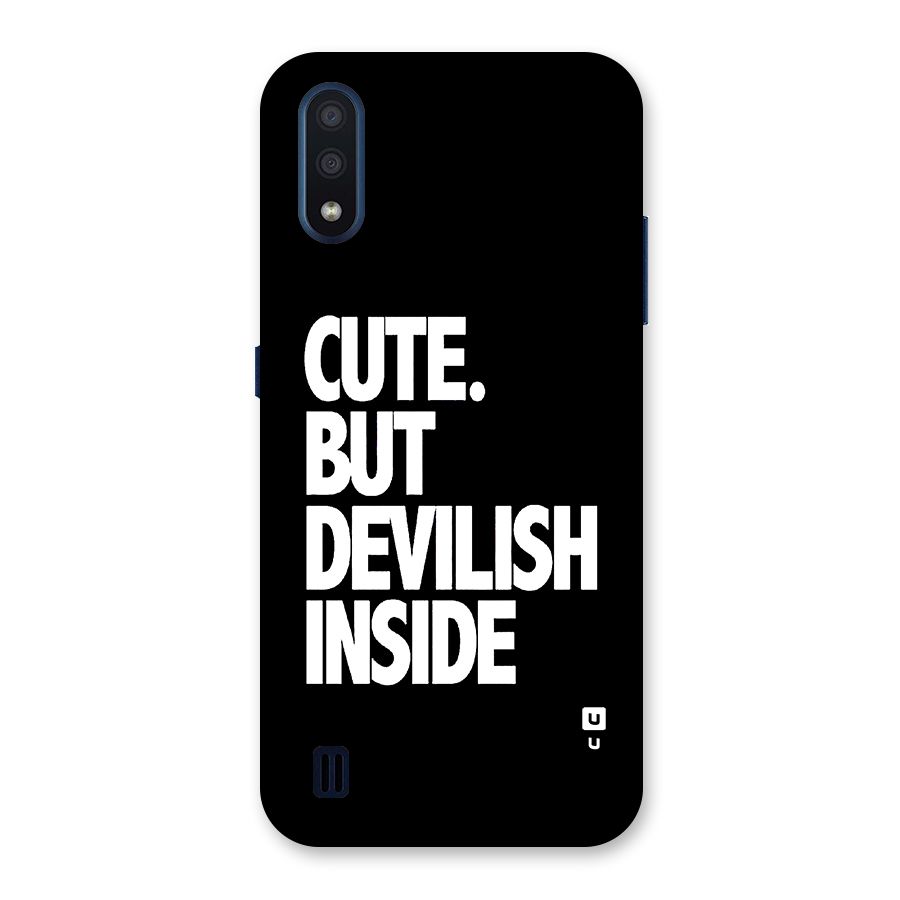 Devil Inside Back Case for Galaxy M01