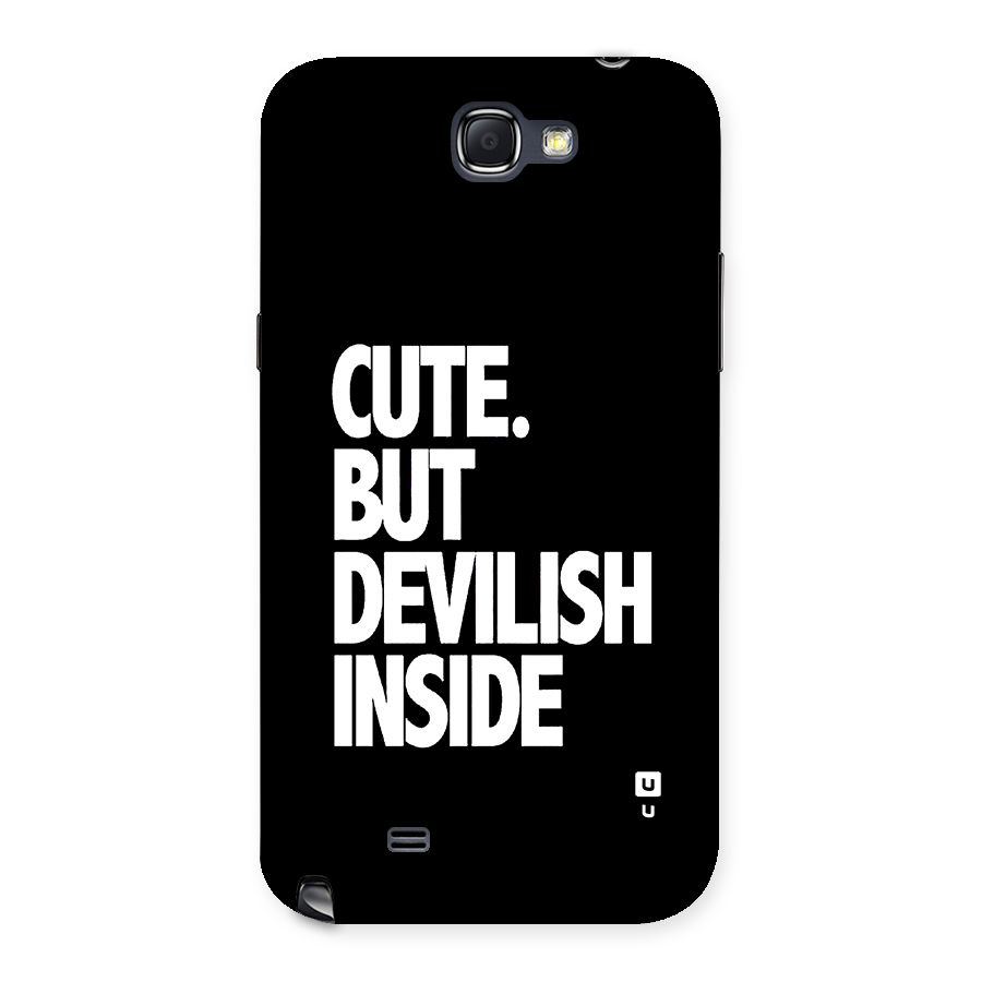 Devil Inside Back Case for Galaxy Note 2