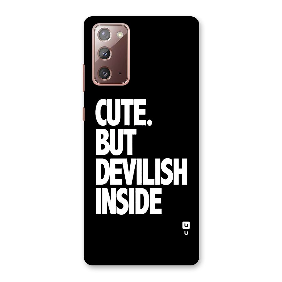 Devil Inside Back Case for Galaxy Note 20