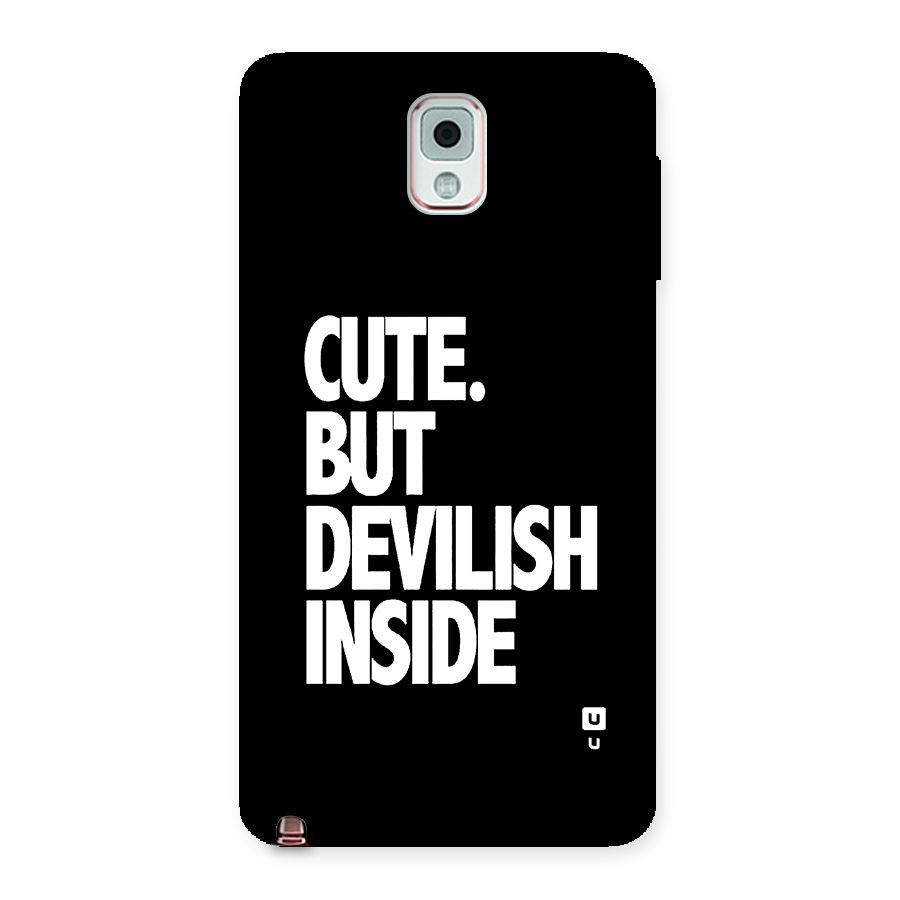 Devil Inside Back Case for Galaxy Note 3