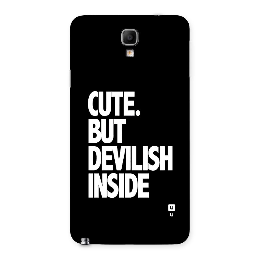 Devil Inside Back Case for Galaxy Note 3 Neo