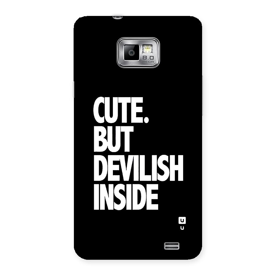 Devil Inside Back Case for Galaxy S2