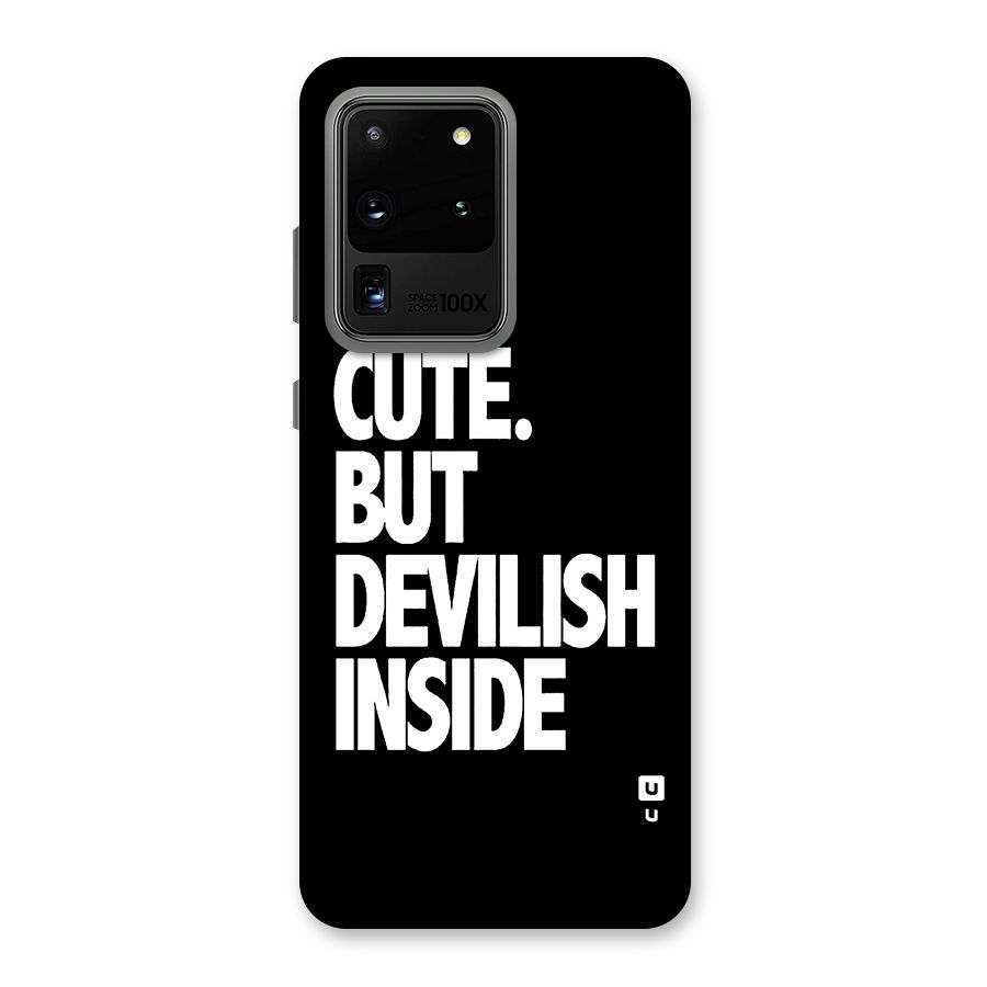 Devil Inside Back Case for Galaxy S20 Ultra