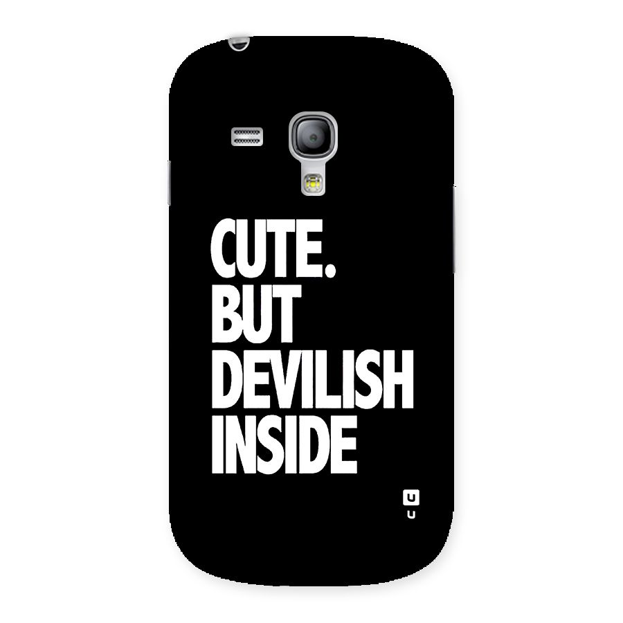 Devil Inside Back Case for Galaxy S3 Mini