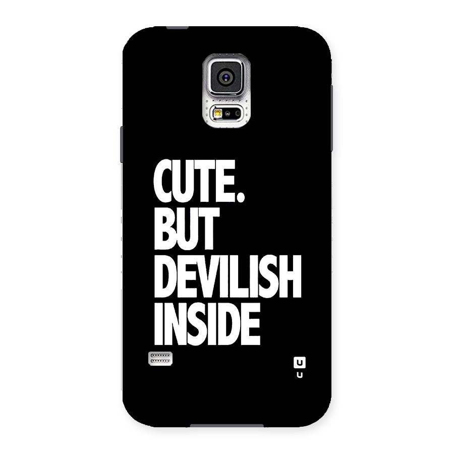 Devil Inside Back Case for Galaxy S5