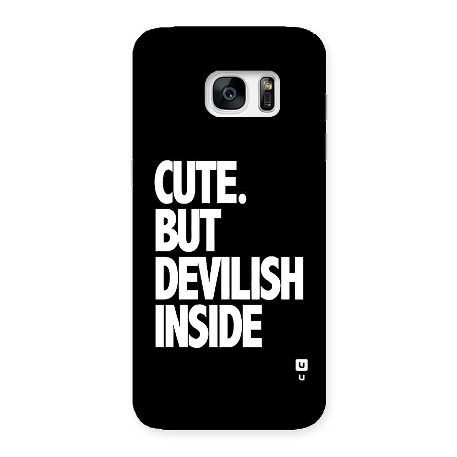 Devil Inside Back Case for Galaxy S7 Edge