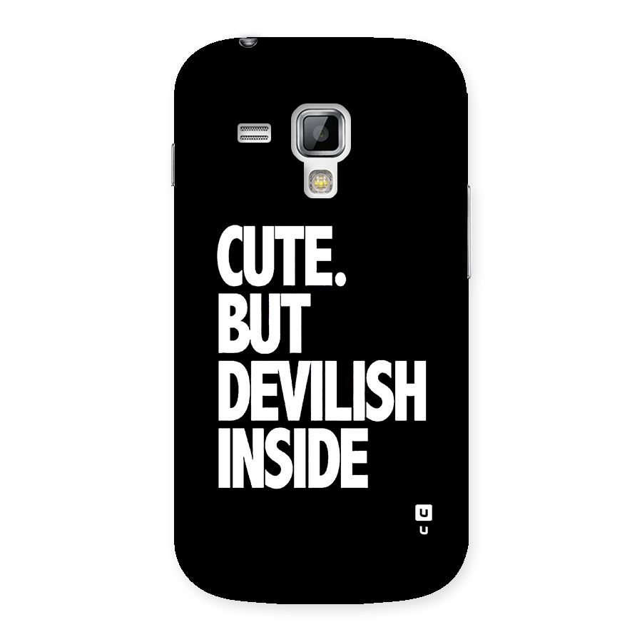 Devil Inside Back Case for Galaxy S Duos