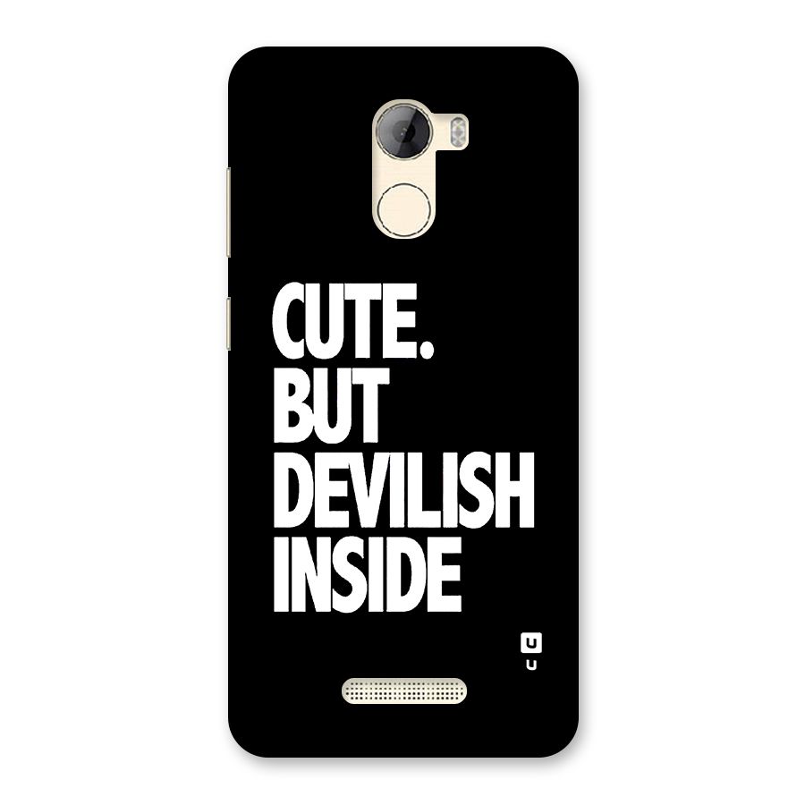 Devil Inside Back Case for Gionee A1 LIte