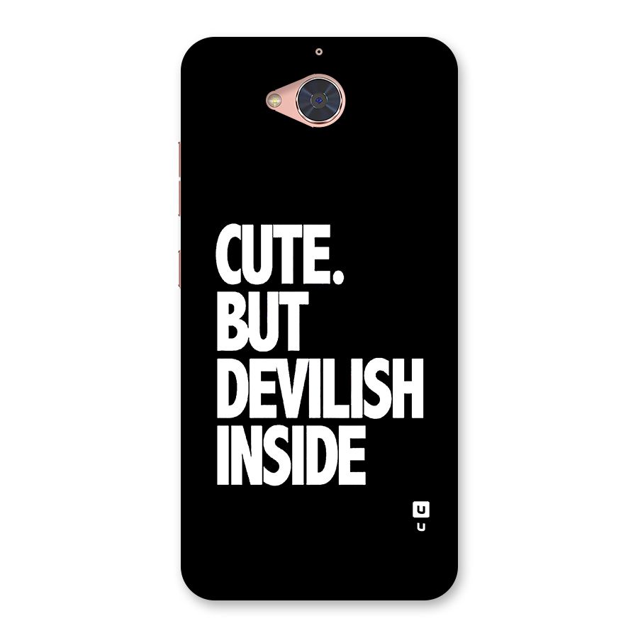 Devil Inside Back Case for Gionee S6 Pro