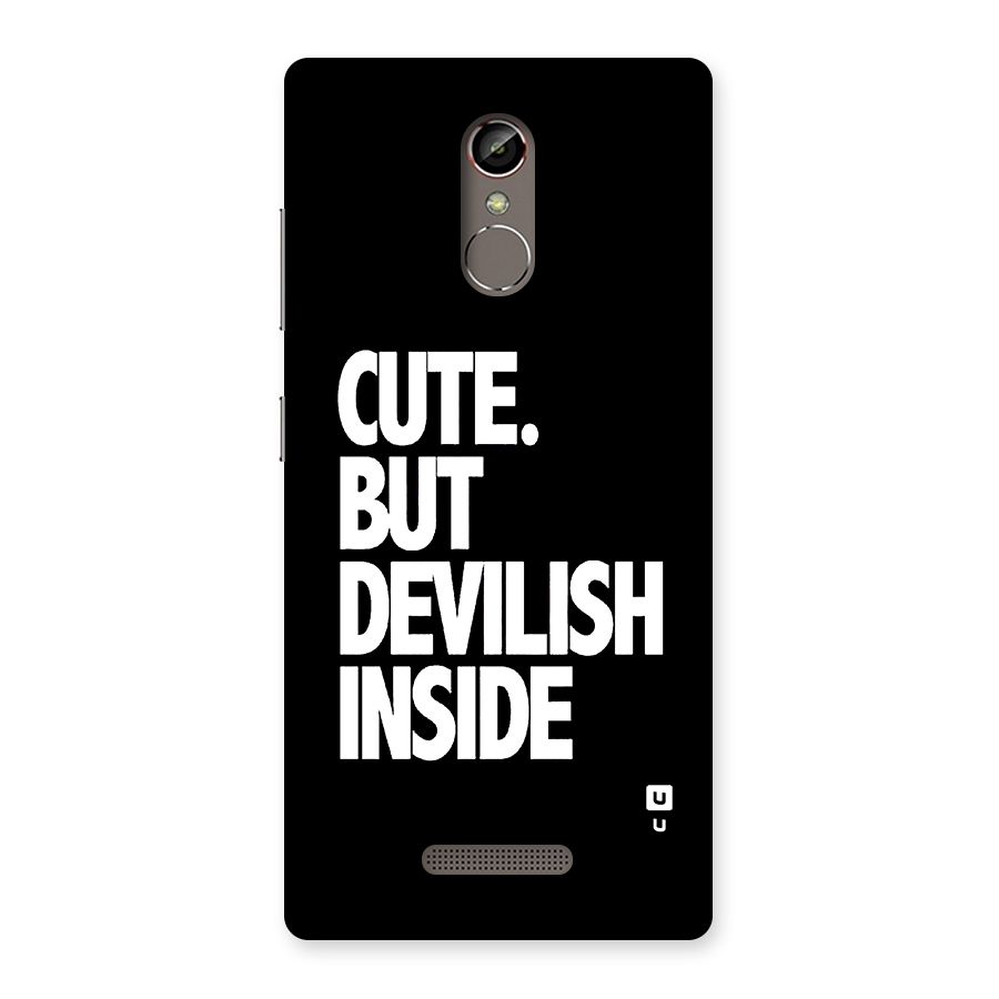 Devil Inside Back Case for Gionee S6s