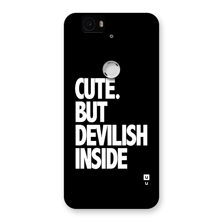 Devil Inside Back Case for Google Nexus 6P