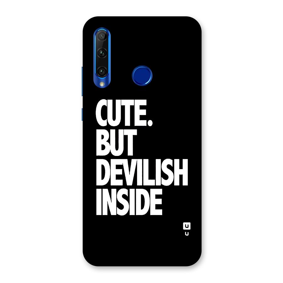 Devil Inside Back Case for Honor 20i