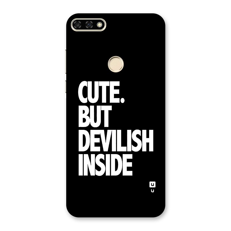 Devil Inside Back Case for Honor 7A