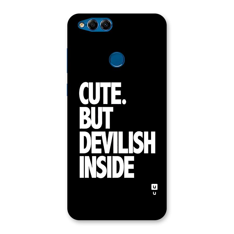 Devil Inside Back Case for Honor 7X
