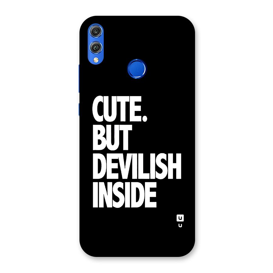 Devil Inside Back Case for Honor 8X
