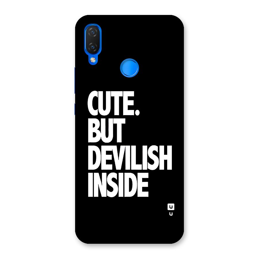 Devil Inside Back Case for Huawei P Smart+