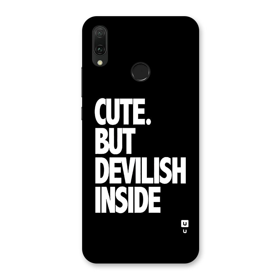 Devil Inside Back Case for Huawei Y9 (2019)